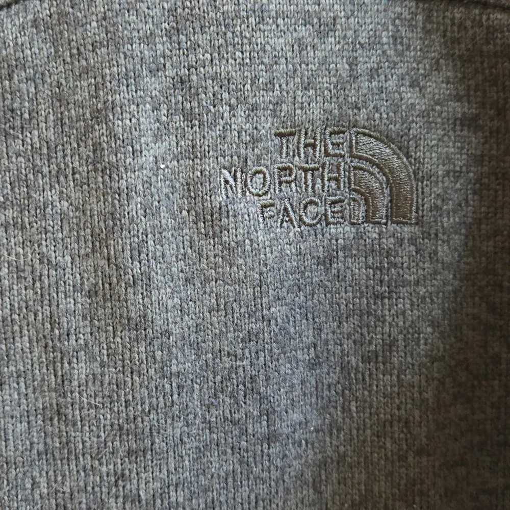 The North Face Dark Green Fleece Zip-Up Hoodie‎ Sz. S Jacket